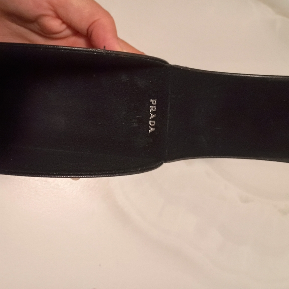 PradaPlastic Oversize Sunglasses Black - Picture 13 of 16